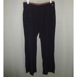 Heartsoul Black Elastic Waistband Scrub Pants LP